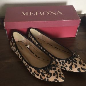 Leopard Print Flat Sandals